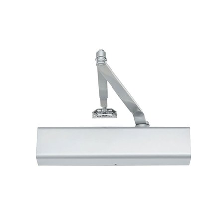NORTON CO Grade 1 Tri Mount Friction Hold Open Door Closer, Push or Pull Side, Double Lever Arm Regular, Adjus 8501HM 626